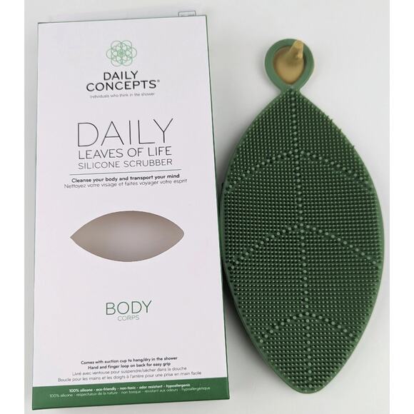 2x Daily Concepts + Geske Face & Body Scrubber Silicone Pore textured exfoliator - Picture 2 of 5